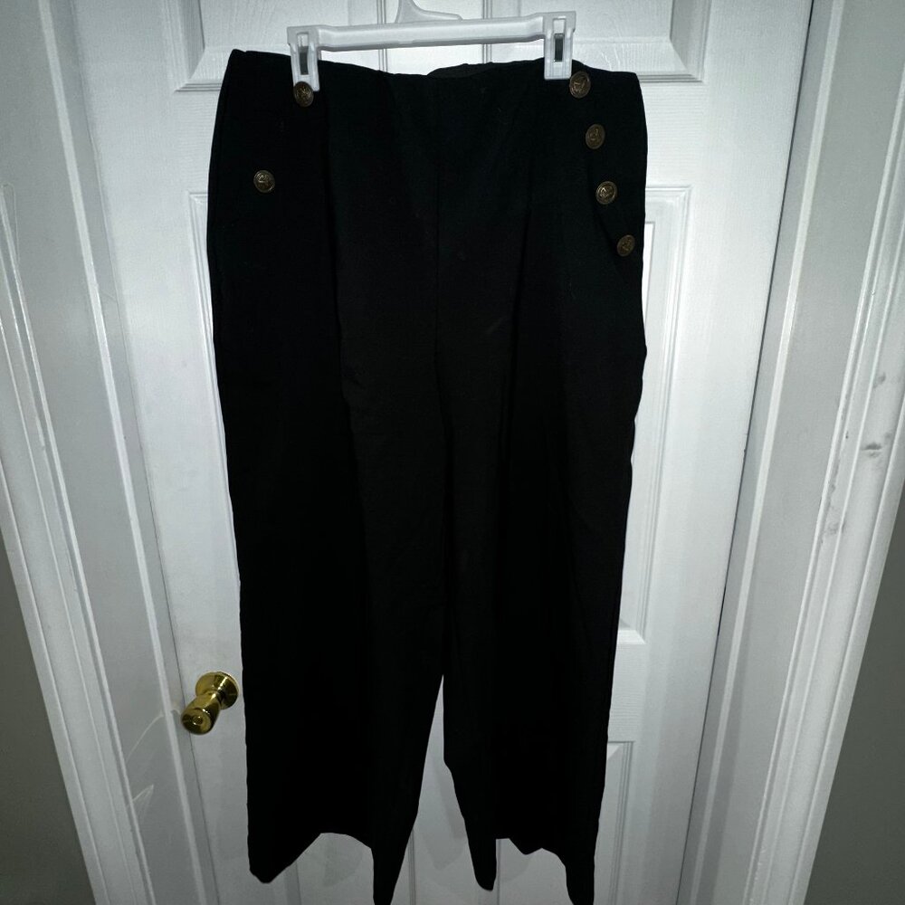 Studio by Torrid High Elastic Waist Wide Leg Trousers